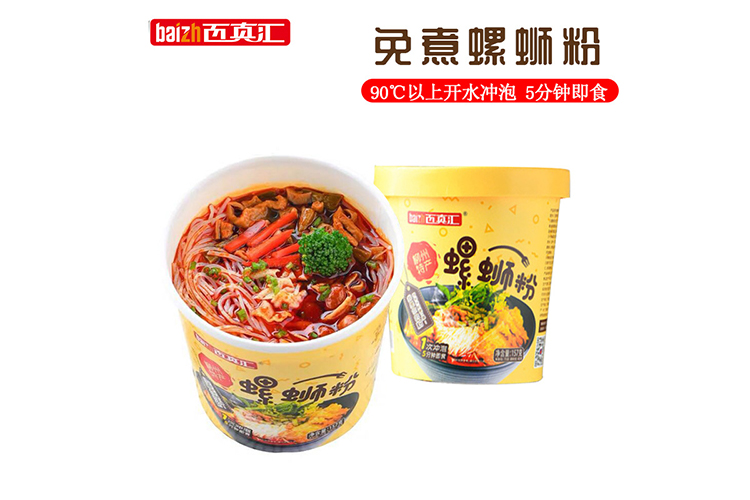 BAIZHENHUI'S INSANT CONCH NOODLE 170G